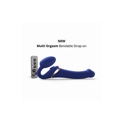 MULTI ORGASM BENDABLE wearable massager - S - NIGHT BLUE – Rechargeable, Discreet, Intimate Wellness Accessory – Quiet, Rechargeable, Waterproof, Couples & Solo Use, Discreet Intimate Wellness Accessory