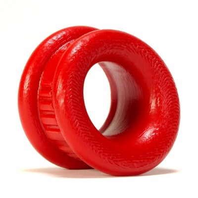 NEO ANGLE, ballstretcher - RED – Rechargeable, Discreet, Intimate Wellness Accessory – Quiet, Rechargeable, Waterproof, Couples & Solo Use, Discreet Intimate Wellness Accessory