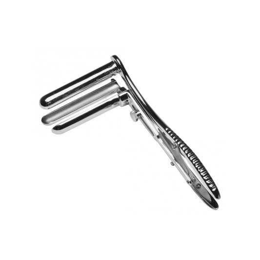 3 Prong backdoor Speculum – Rechargeable, Discreet, Intimate Wellness Accessory – Quiet, Rechargeable, Waterproof, Couples & Solo Use, Discreet Intimate Wellness Accessory
