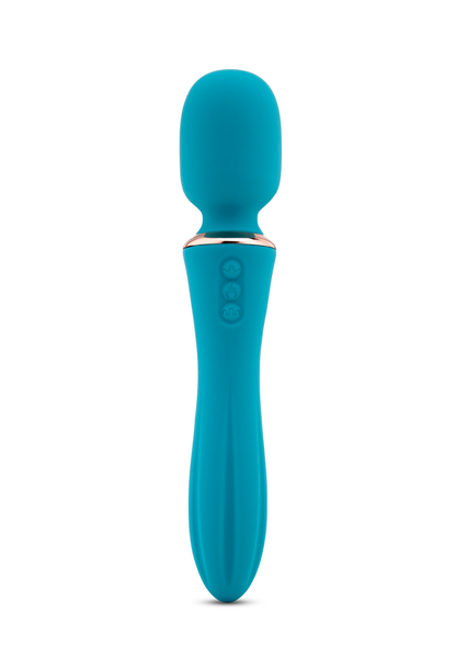MIKA MINI WAND - BLUE – Rechargeable, Discreet, Intimate Wellness Accessory – Quiet, Rechargeable, Waterproof, Couples & Solo Use, Discreet Intimate Wellness Accessory