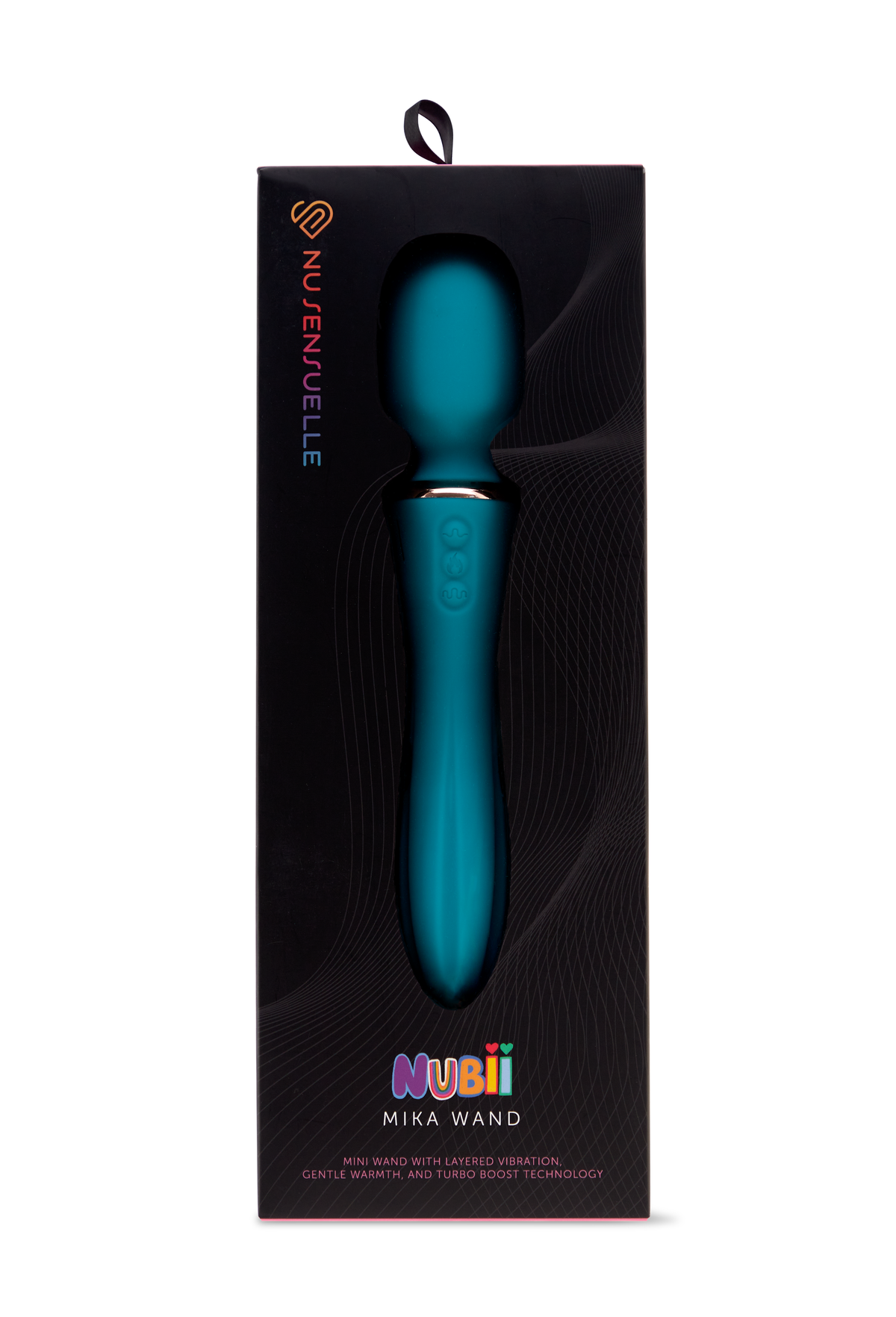 MIKA MINI WAND - BLUE – Rechargeable, Discreet, Intimate Wellness Accessory – Quiet, Rechargeable, Waterproof, Couples & Solo Use, Discreet Intimate Wellness Accessory