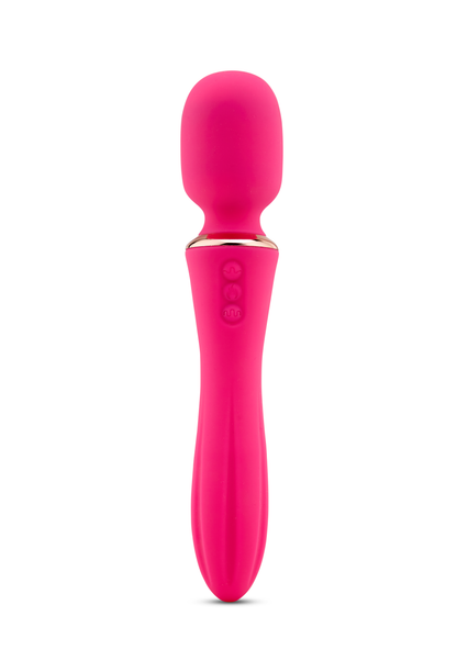 Nu Sensuelle MIKA MINI WAND - PINK – Rechargeable, Discreet, Intimate Wellness Accessory – Quiet, Rechargeable, Waterproof, Couples & Solo Use, Discreet Intimate Wellness Accessory