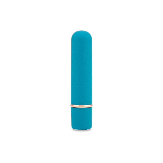 TULLA ROUNDED BULLET - BLUE – Rechargeable, Discreet, Intimate Wellness Accessory – Quiet, Rechargeable, Waterproof, Couples & Solo Use, Discreet Intimate Wellness Accessory