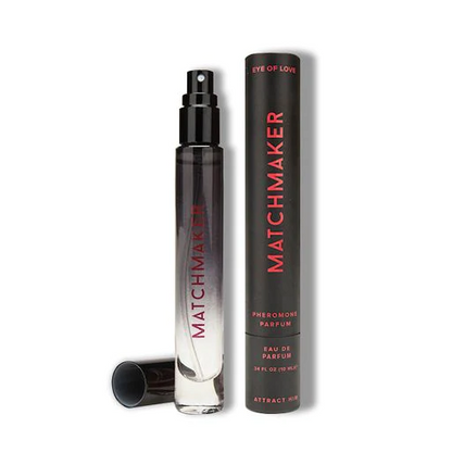 Matchmaker Black Diamond LGBTQ Pheromone Parfum - Attract Him - 10ml / 0.33 fl oz – Rechargeable, Discreet, Intimate Wellness Accessory – Quiet, Rechargeable, Waterproof, Couples & Solo Use, Discreet Intimate Wellness Accessory