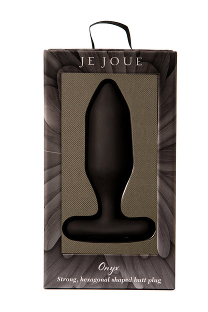 Onyx Vibrating Butt Plug Black – Rechargeable, Discreet, Intimate Wellness Accessory – Quiet, Rechargeable, Waterproof, Couples & Solo Use, Discreet Intimate Wellness Accessory