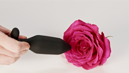 Onyx Vibrating Butt Plug Black – Rechargeable, Discreet, Intimate Wellness Accessory – Quiet, Rechargeable, Waterproof, Couples & Solo Use, Discreet Intimate Wellness Accessory
