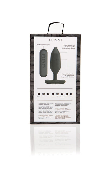 Onyx Vibrating Butt Plug Black – Rechargeable, Discreet, Intimate Wellness Accessory – Quiet, Rechargeable, Waterproof, Couples & Solo Use, Discreet Intimate Wellness Accessory