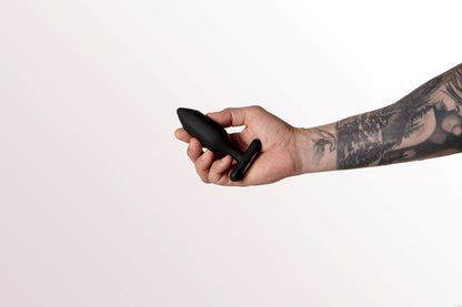 Onyx Vibrating Butt Plug Black – Rechargeable, Discreet, Intimate Wellness Accessory – Quiet, Rechargeable, Waterproof, Couples & Solo Use, Discreet Intimate Wellness Accessory