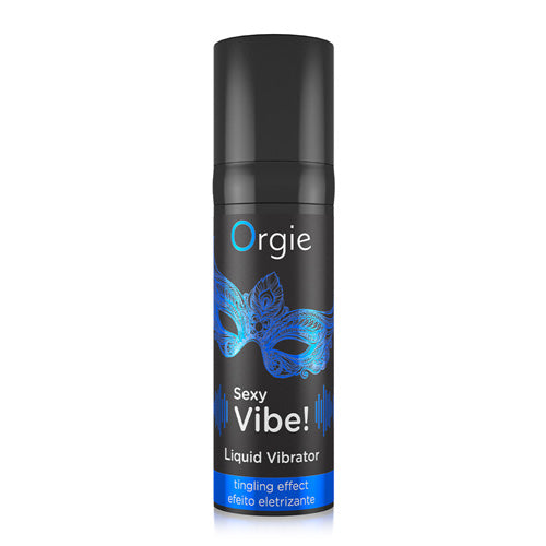 Orgie Sexy Vibe! Liquid massager Gel 15ml – Rechargeable, Discreet, Intimate Wellness Accessory – Quiet, Rechargeable, Waterproof, Couples & Solo Use, Discreet Intimate Wellness Accessory