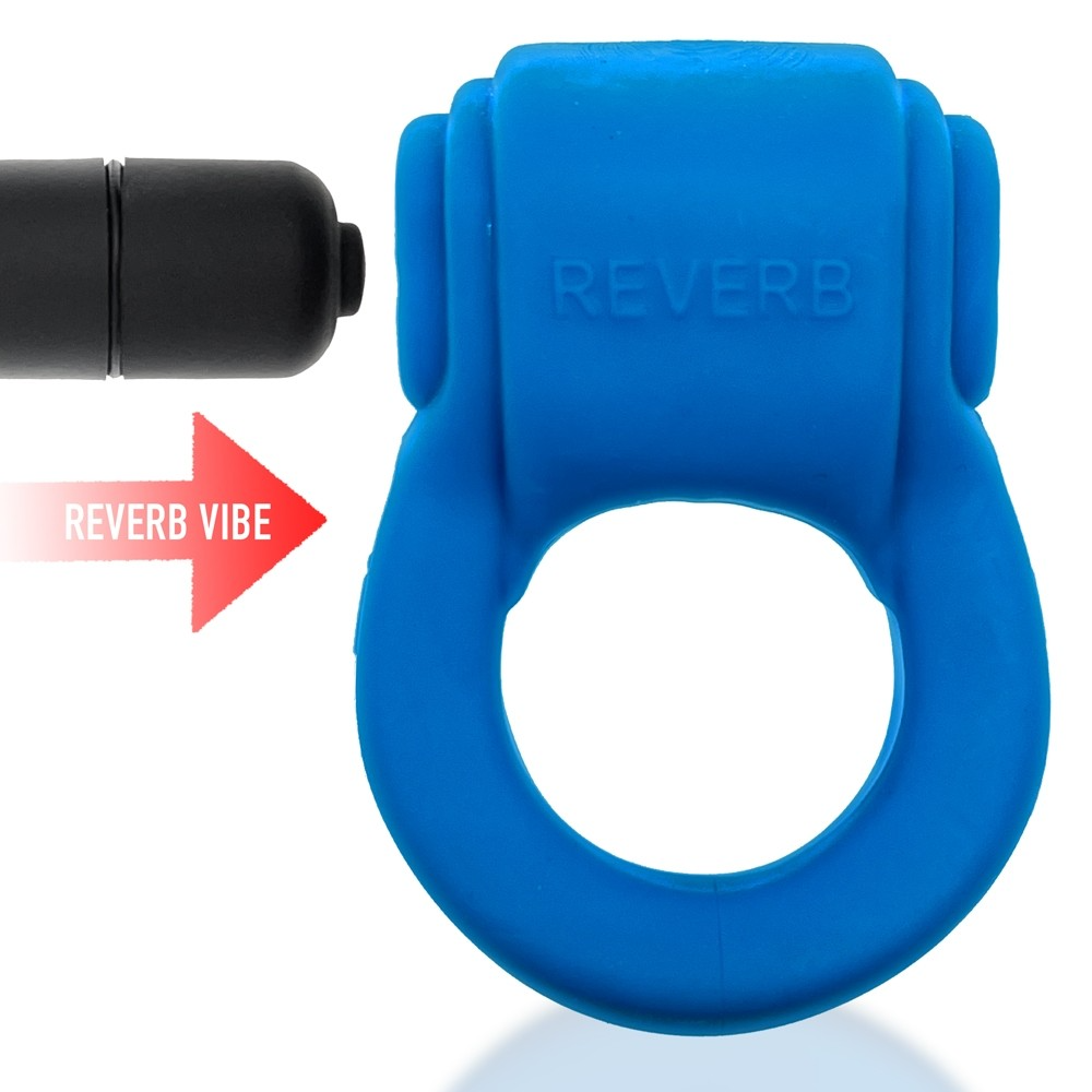REVRING, ring with vibe, TEAL ICE w/ Black Vibe – Rechargeable, Discreet, Intimate Wellness Accessory – Quiet, Rechargeable, Waterproof, Couples & Solo Use, Discreet Intimate Wellness Accessory