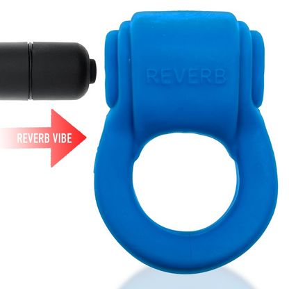REVRING, ring with vibe, TEAL ICE w/ Black Vibe – Rechargeable, Discreet, Intimate Wellness Accessory – Quiet, Rechargeable, Waterproof, Couples & Solo Use, Discreet Intimate Wellness Accessory