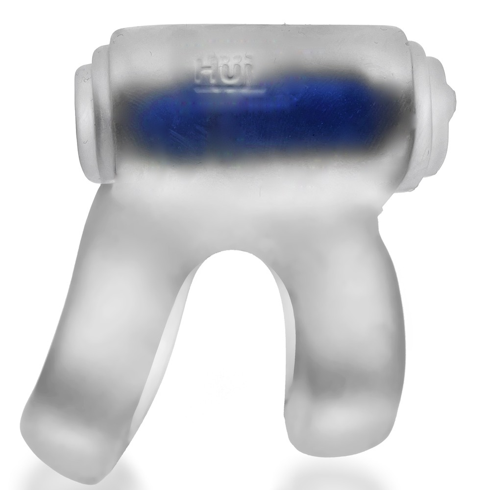 REVHAMMER, shaft vibe ring, CLEAR ICE w/ Blue Vibe – Rechargeable, Discreet, Intimate Wellness Accessory – Quiet, Rechargeable, Waterproof, Couples & Solo Use, Discreet Intimate Wellness Accessory