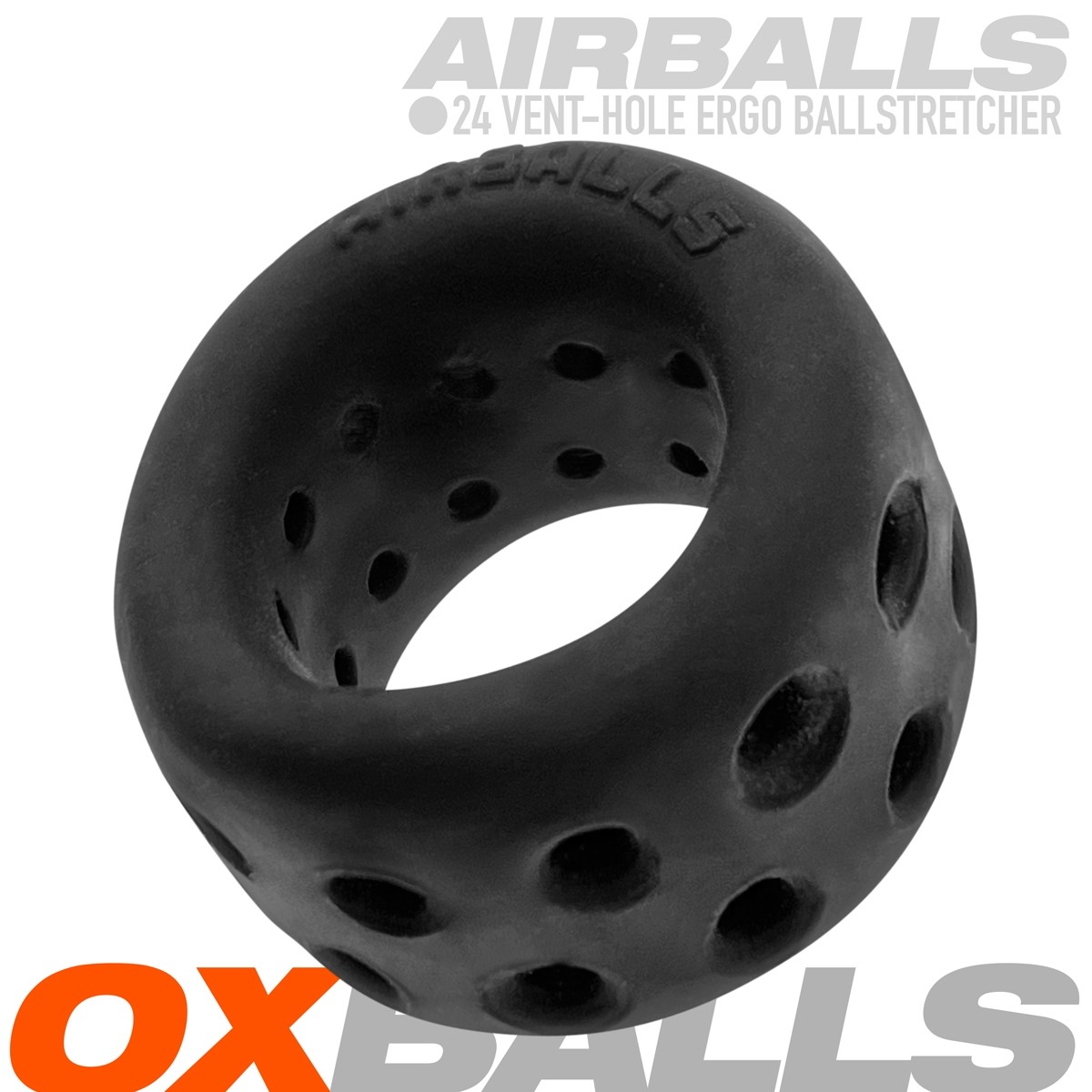 AIRBALLS, air-lite ballstretcher, BLACK ICE – Rechargeable, Discreet, Intimate Wellness Accessory – Quiet, Rechargeable, Waterproof, Couples & Solo Use, Discreet Intimate Wellness Accessory