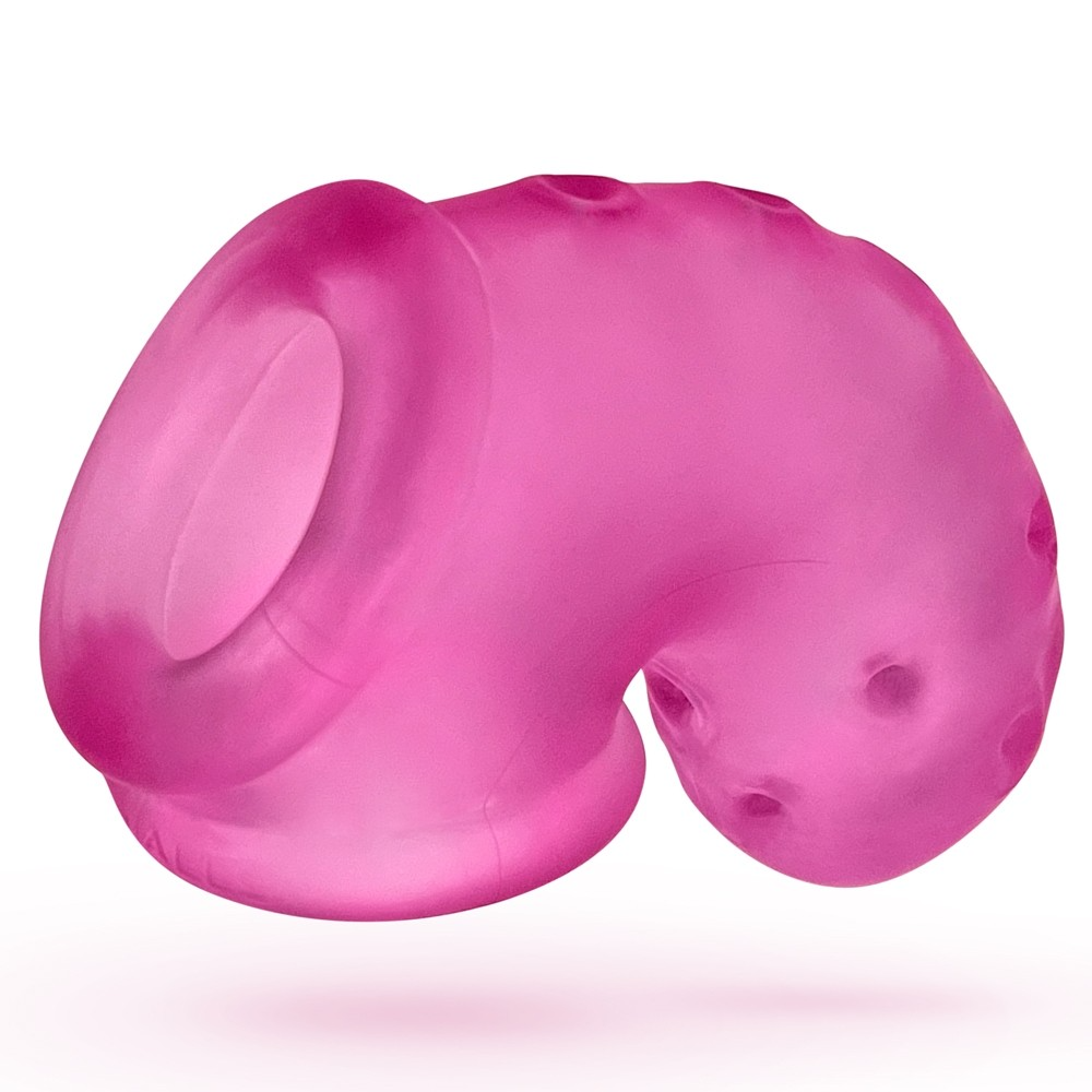 AIRLOCK, air-lite vented chastity, PINK ICE – Rechargeable, Discreet, Intimate Wellness Accessory – Quiet, Rechargeable, Waterproof, Couples & Solo Use, Discreet Intimate Wellness Accessory