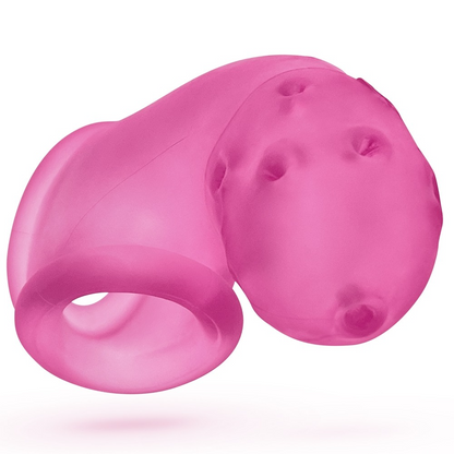 AIRLOCK, air-lite vented chastity, PINK ICE – Rechargeable, Discreet, Intimate Wellness Accessory – Quiet, Rechargeable, Waterproof, Couples & Solo Use, Discreet Intimate Wellness Accessory