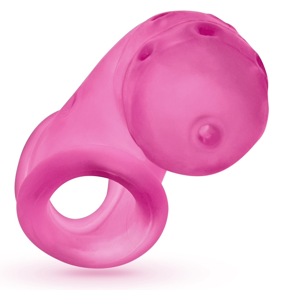 AIRLOCK, air-lite vented chastity, PINK ICE – Rechargeable, Discreet, Intimate Wellness Accessory – Quiet, Rechargeable, Waterproof, Couples & Solo Use, Discreet Intimate Wellness Accessory