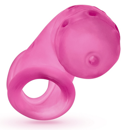 AIRLOCK, air-lite vented chastity, PINK ICE – Rechargeable, Discreet, Intimate Wellness Accessory – Quiet, Rechargeable, Waterproof, Couples & Solo Use, Discreet Intimate Wellness Accessory