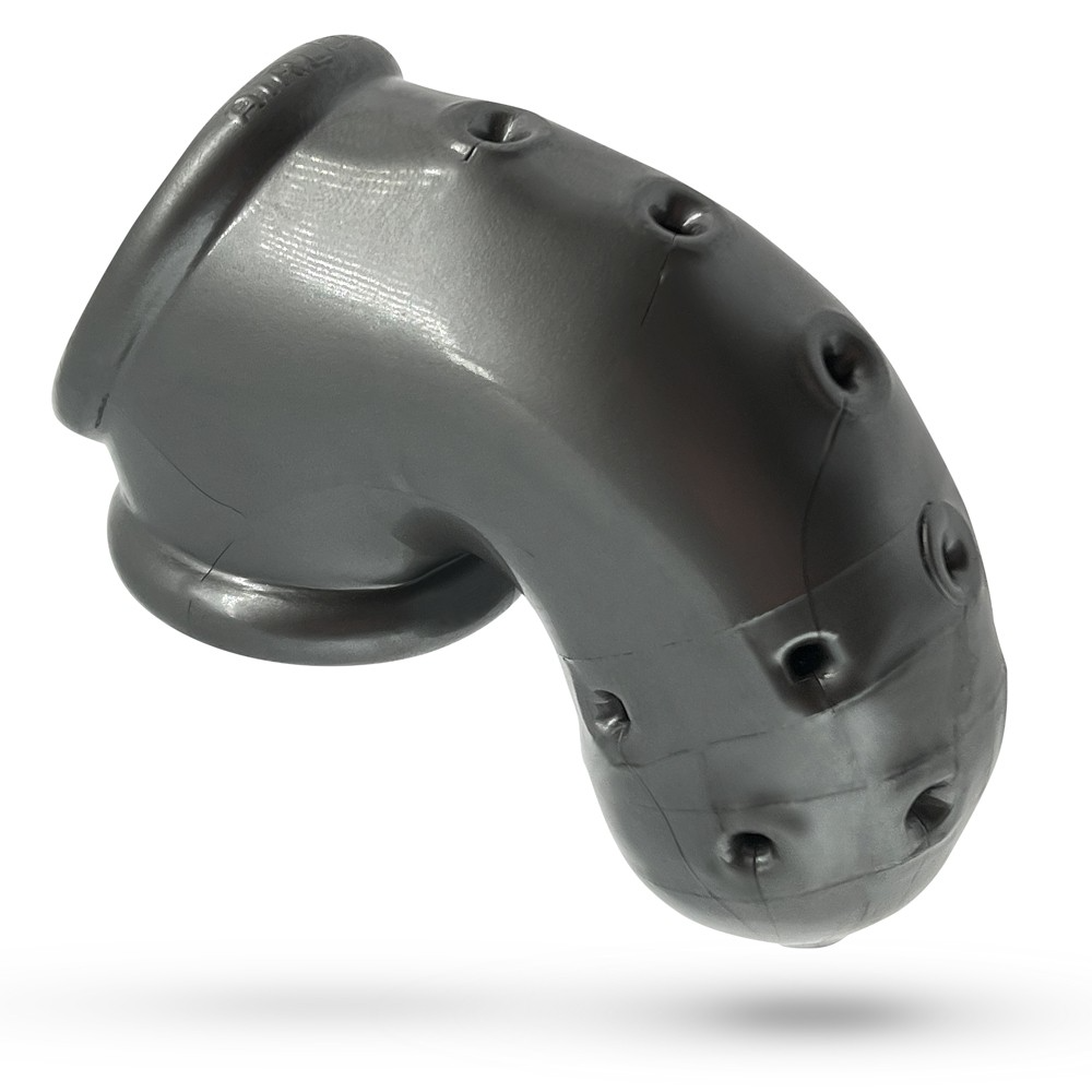 AIRLOCK, air-lite vented chastity, STEEL – Rechargeable, Discreet, Intimate Wellness Accessory – Quiet, Rechargeable, Waterproof, Couples & Solo Use, Discreet Intimate Wellness Accessory