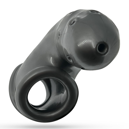 AIRLOCK, air-lite vented chastity, STEEL – Rechargeable, Discreet, Intimate Wellness Accessory – Quiet, Rechargeable, Waterproof, Couples & Solo Use, Discreet Intimate Wellness Accessory