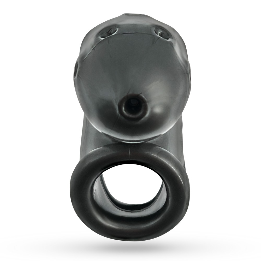AIRLOCK, air-lite vented chastity, STEEL – Rechargeable, Discreet, Intimate Wellness Accessory – Quiet, Rechargeable, Waterproof, Couples & Solo Use, Discreet Intimate Wellness Accessory