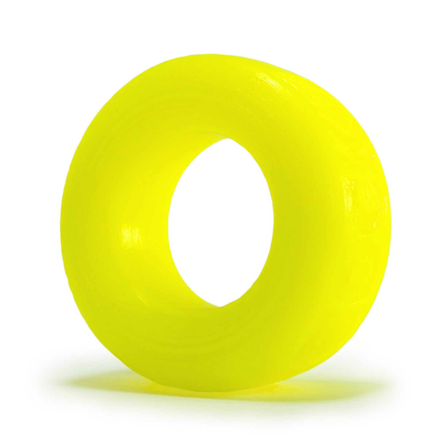 male-T, cockring, ACID YELLOW – Rechargeable, Discreet, Intimate Wellness Accessory – Quiet, Rechargeable, Waterproof, Couples & Solo Use, Discreet Intimate Wellness Accessory