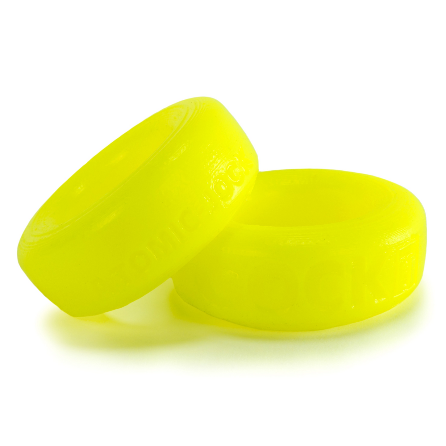 male-T, cockring, ACID YELLOW – Rechargeable, Discreet, Intimate Wellness Accessory – Quiet, Rechargeable, Waterproof, Couples & Solo Use, Discreet Intimate Wellness Accessory