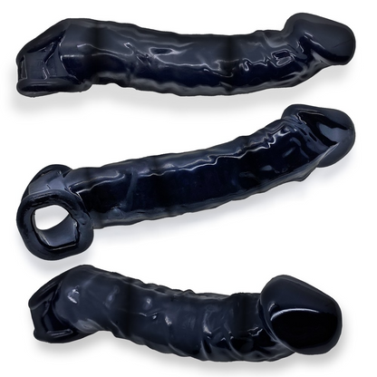 MUSCLE BANDIT, slimmest muscle cocksheath, BLACK – Rechargeable, Discreet, Intimate Wellness Accessory – Quiet, Rechargeable, Waterproof, Couples & Solo Use, Discreet Intimate Wellness Accessory