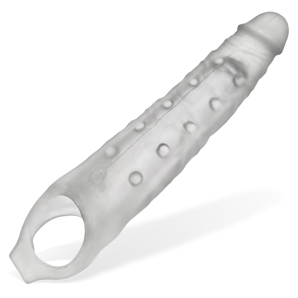 SNAKE, longest cocksheath, CLEAR ICE – Rechargeable, Discreet, Intimate Wellness Accessory – Quiet, Rechargeable, Waterproof, Couples & Solo Use, Discreet Intimate Wellness Accessory