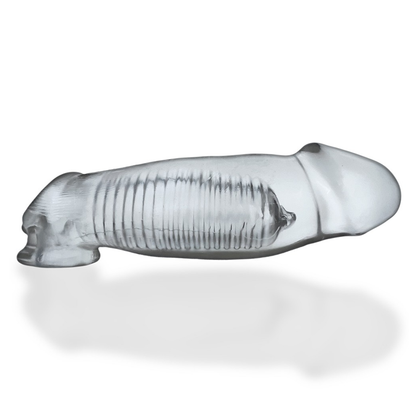 HULK, gargantic cocksheath, CLEAR – Rechargeable, Discreet, Intimate Wellness Accessory – Quiet, Rechargeable, Waterproof, Couples & Solo Use, Discreet Intimate Wellness Accessory