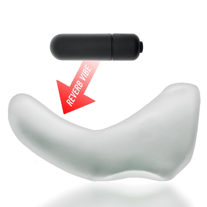 BUZZFUCK, sling with taint vibe, WHITE ICE – Rechargeable, Discreet, Intimate Wellness Accessory – Quiet, Rechargeable, Waterproof, Couples & Solo Use, Discreet Intimate Wellness Accessory