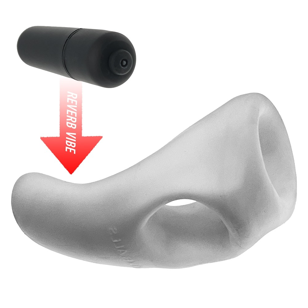 BUZZFUCK, sling with taint vibe, WHITE ICE – Rechargeable, Discreet, Intimate Wellness Accessory – Quiet, Rechargeable, Waterproof, Couples & Solo Use, Discreet Intimate Wellness Accessory