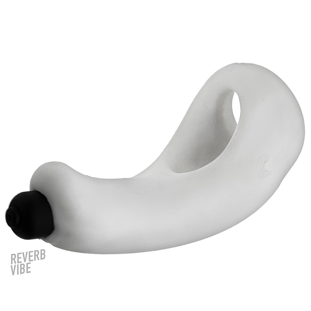 BUZZFUCK, sling with taint vibe, WHITE ICE – Rechargeable, Discreet, Intimate Wellness Accessory – Quiet, Rechargeable, Waterproof, Couples & Solo Use, Discreet Intimate Wellness Accessory