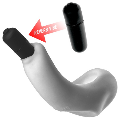 BUZZFUCK, sling with taint vibe, WHITE ICE – Rechargeable, Discreet, Intimate Wellness Accessory – Quiet, Rechargeable, Waterproof, Couples & Solo Use, Discreet Intimate Wellness Accessory