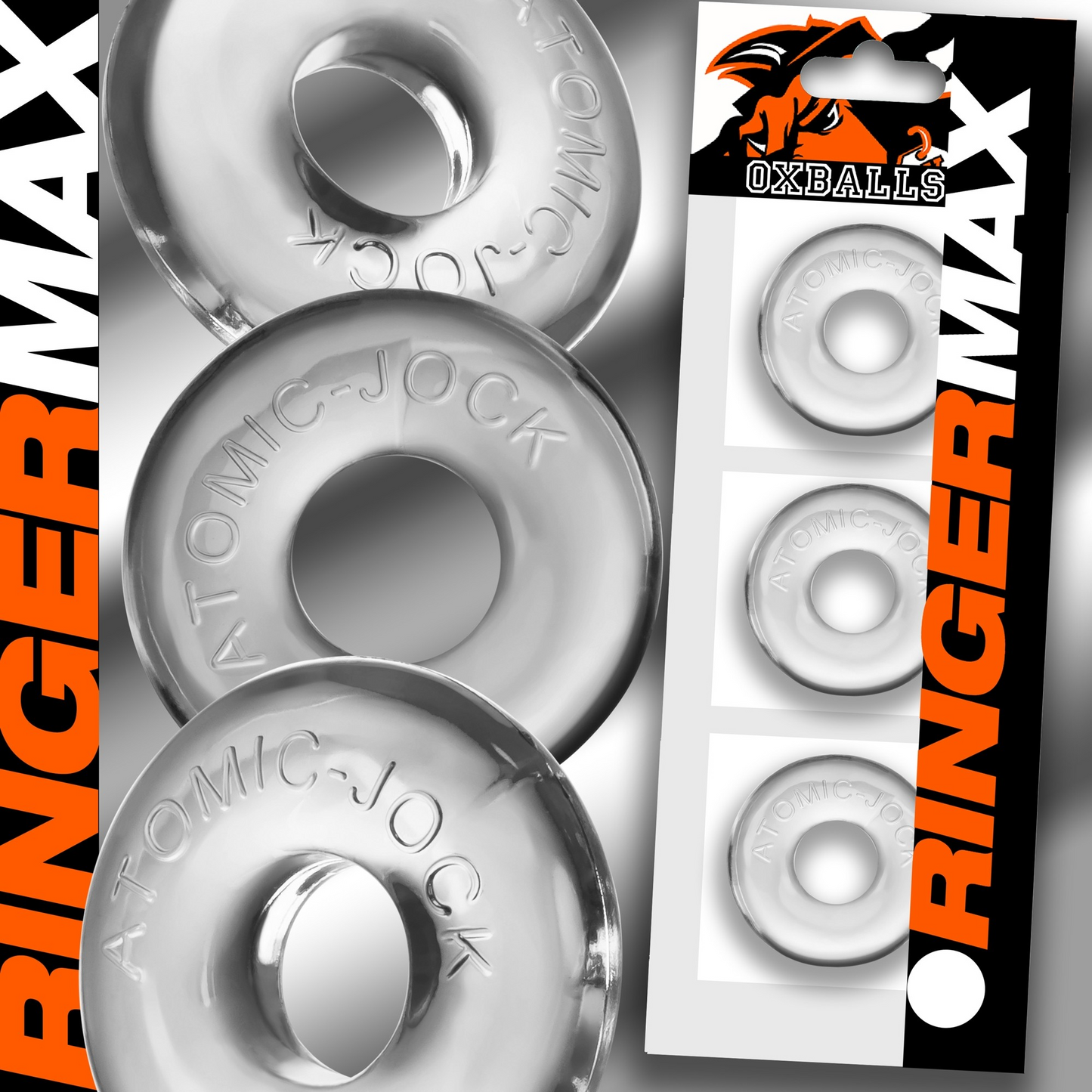 RINGER MAX, CLR – Rechargeable, Discreet, Intimate Wellness Accessory – Quiet, Rechargeable, Waterproof, Couples & Solo Use, Discreet Intimate Wellness Accessory