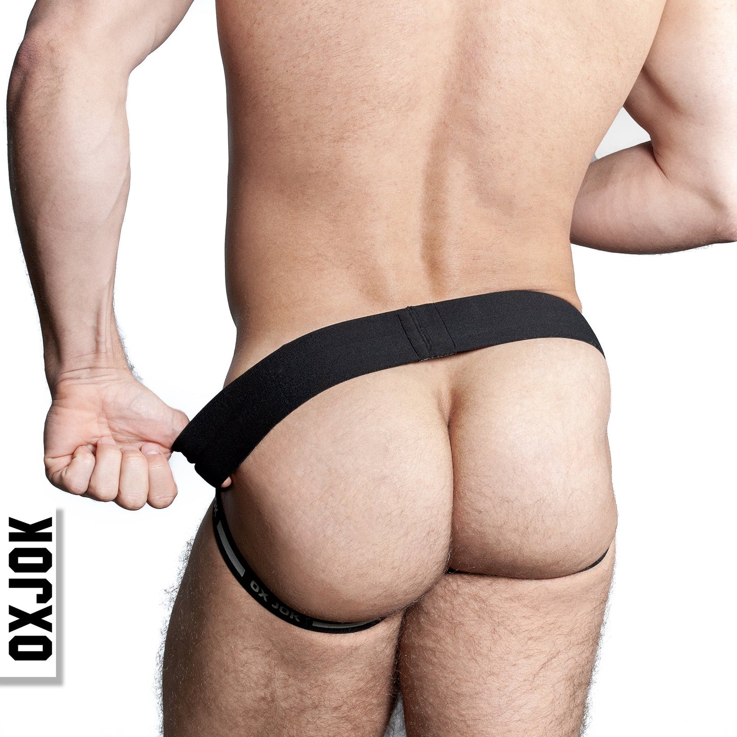 AIRMESH swagger jockstrap, TAR BLACK, MEDIUM – Rechargeable, Discreet, Intimate Wellness Accessory – Quiet, Rechargeable, Waterproof, Couples & Solo Use, Discreet Intimate Wellness Accessory