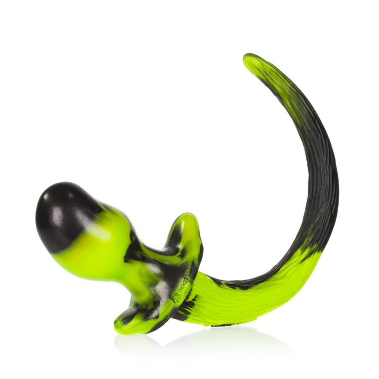 BEAGLE, puppy tail buttplug, ACID SWIRL, Medium – Rechargeable, Discreet, Intimate Wellness Accessory – Quiet, Rechargeable, Waterproof, Couples & Solo Use, Discreet Intimate Wellness Accessory