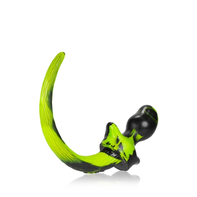 BEAGLE, puppy tail buttplug, ACID SWIRL, Medium – Rechargeable, Discreet, Intimate Wellness Accessory – Quiet, Rechargeable, Waterproof, Couples & Solo Use, Discreet Intimate Wellness Accessory