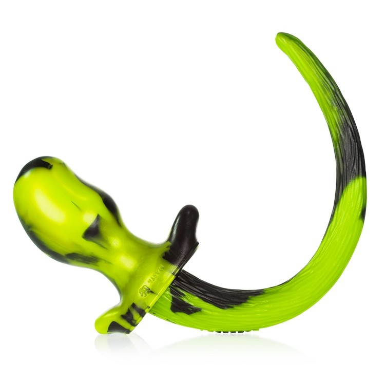BEAGLE, puppy tail buttplug, ACID SWIRL, Medium – Rechargeable, Discreet, Intimate Wellness Accessory – Quiet, Rechargeable, Waterproof, Couples & Solo Use, Discreet Intimate Wellness Accessory