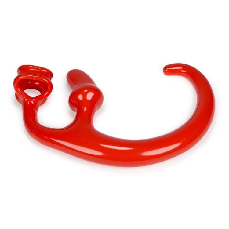 ALIEN TAIL, butt plug + sling, RED – Rechargeable, Discreet, Intimate Wellness Accessory – Quiet, Rechargeable, Waterproof, Couples & Solo Use, Discreet Intimate Wellness Accessory