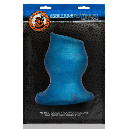 PIGHOLE MORPH-4, hollow plug, BLUEBALLS, X-Large – Rechargeable, Discreet, Intimate Wellness Accessory – Quiet, Rechargeable, Waterproof, Couples & Solo Use, Discreet Intimate Wellness Accessory