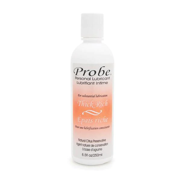 Probe Thick Rich personal lubricant 8.5oz – Rechargeable, Discreet, Intimate Wellness Accessory – Quiet, Rechargeable, Waterproof, Couples & Solo Use, Discreet Intimate Wellness Accessory