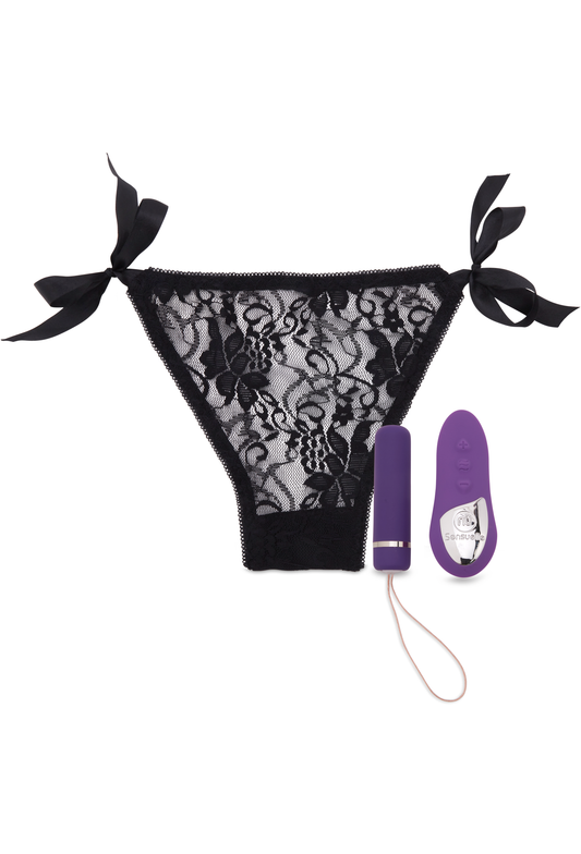PLEASURE PANTY - PURPLE – Rechargeable, Discreet, Intimate Wellness Accessory – Quiet, Rechargeable, Waterproof, Couples & Solo Use, Discreet Intimate Wellness Accessory