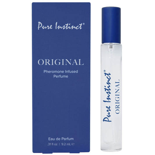 Original .31oz | 9.2mL - Pheromone Infused Perfume – Rechargeable, Discreet, Intimate Wellness Accessory – Quiet, Rechargeable, Waterproof, Couples & Solo Use, Discreet Intimate Wellness Accessory