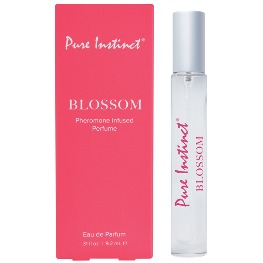 Blossom .31oz | 9.2mL - Pheromone Infused Perfume – Rechargeable, Discreet, Intimate Wellness Accessory – Quiet, Rechargeable, Waterproof, Couples & Solo Use, Discreet Intimate Wellness Accessory