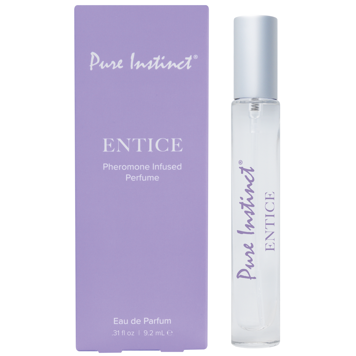Entice .31oz | 9.2mL - Pheromone Infused Perfume – Rechargeable, Discreet, Intimate Wellness Accessory – Quiet, Rechargeable, Waterproof, Couples & Solo Use, Discreet Intimate Wellness Accessory