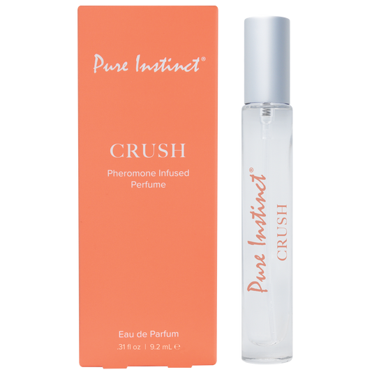 Crush .31oz | 9.2mL - Pheromone Infused Perfume – Rechargeable, Discreet, Intimate Wellness Accessory – Quiet, Rechargeable, Waterproof, Couples & Solo Use, Discreet Intimate Wellness Accessory