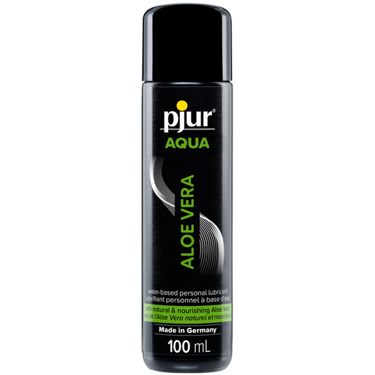 AQUA Aloe Vera-3.4oz/100ml – Rechargeable, Discreet, Intimate Wellness Accessory – Quiet, Rechargeable, Waterproof, Couples & Solo Use, Discreet Intimate Wellness Accessory