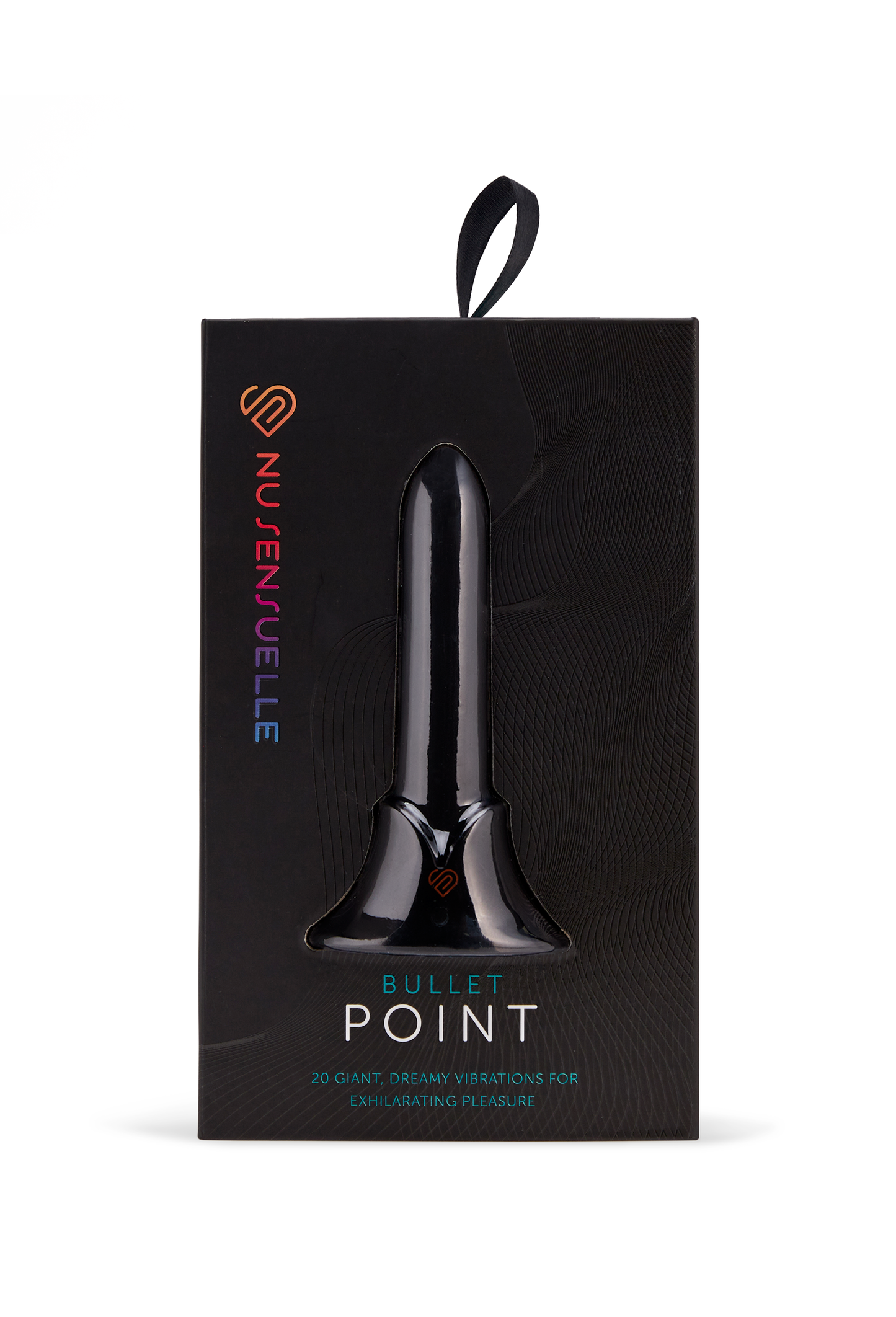 Nu Sensuelle POINT - BLACK – Rechargeable, Discreet, Intimate Wellness Accessory – Quiet, Rechargeable, Waterproof, Couples & Solo Use, Discreet Intimate Wellness Accessory