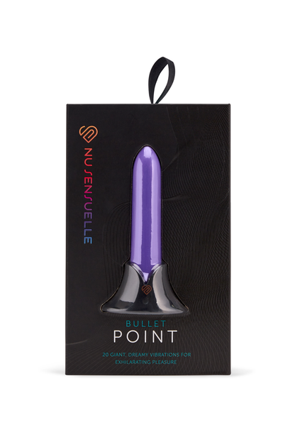 POINT - PURPLE – Rechargeable, Discreet, Intimate Wellness Accessory – Quiet, Rechargeable, Waterproof, Couples & Solo Use, Discreet Intimate Wellness Accessory