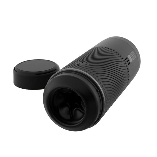 Pow - Black – Rechargeable, Discreet, Intimate Wellness Accessory – Quiet, Rechargeable, Waterproof, Couples & Solo Use, Discreet Intimate Wellness Accessory